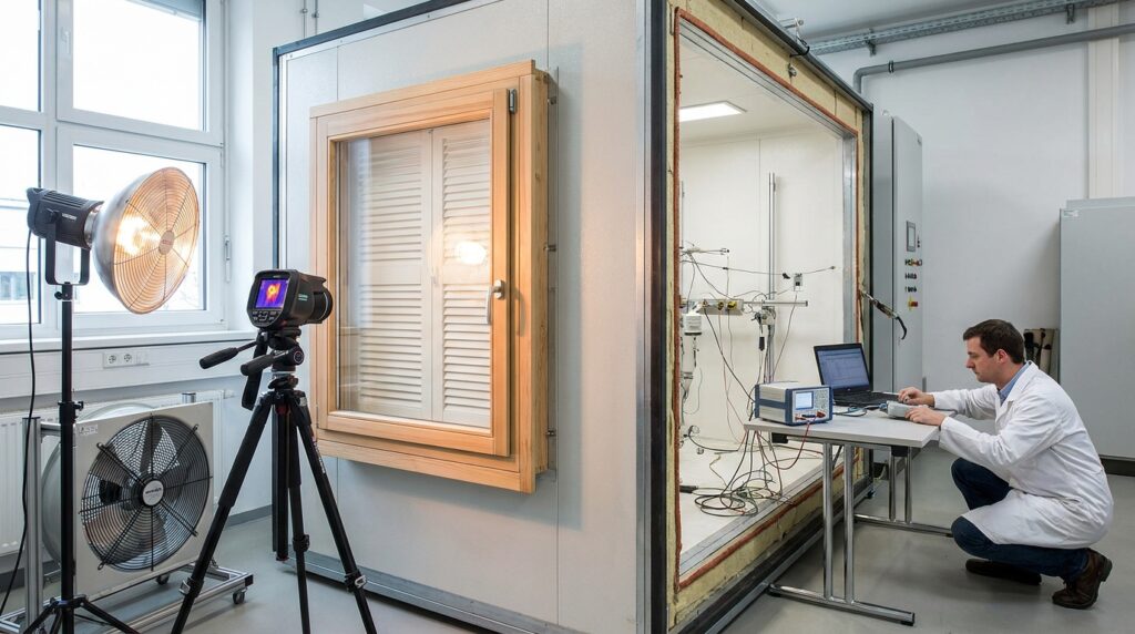 Testing Methodology for Energy Efficient Window Shutters